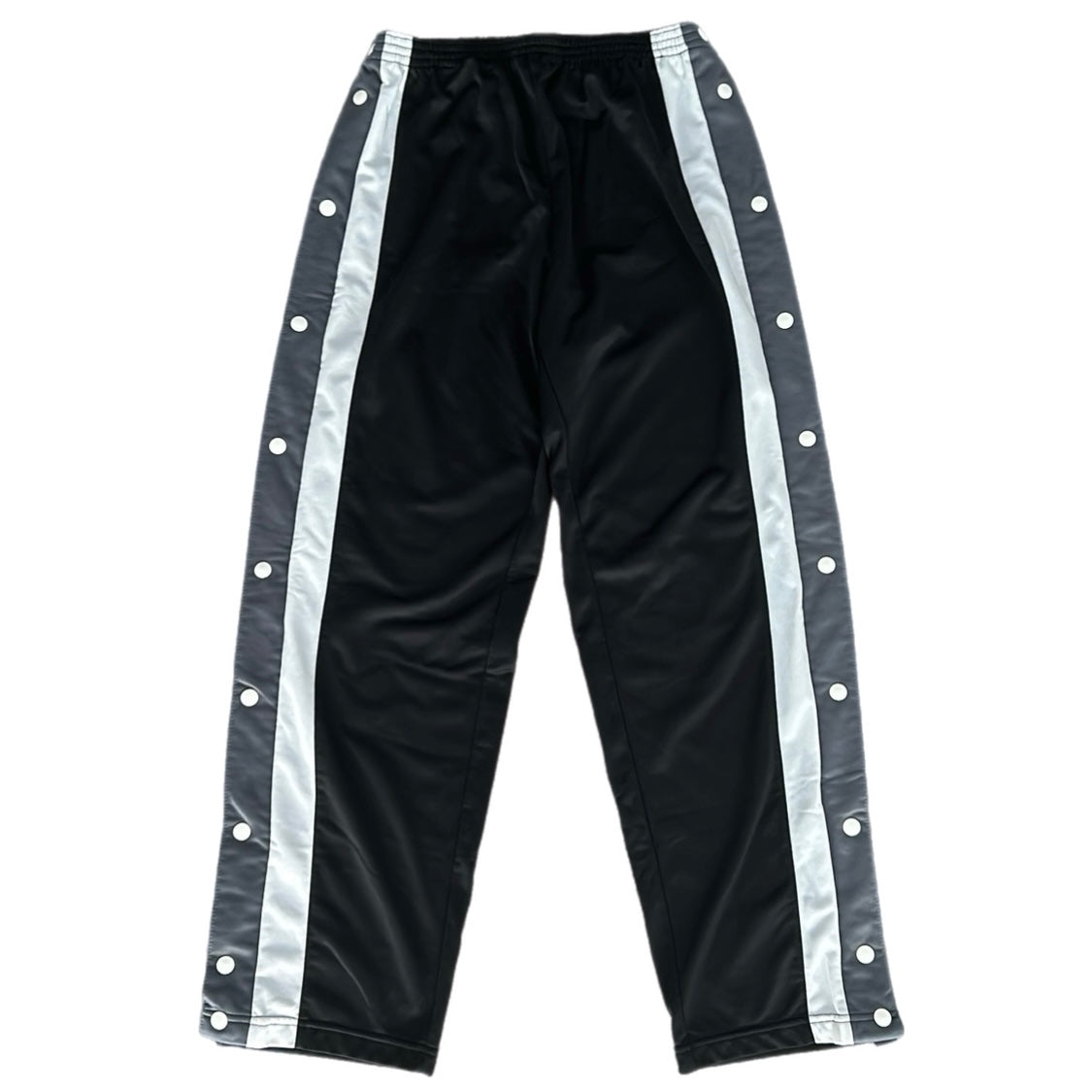 Track fashion pants buttons side